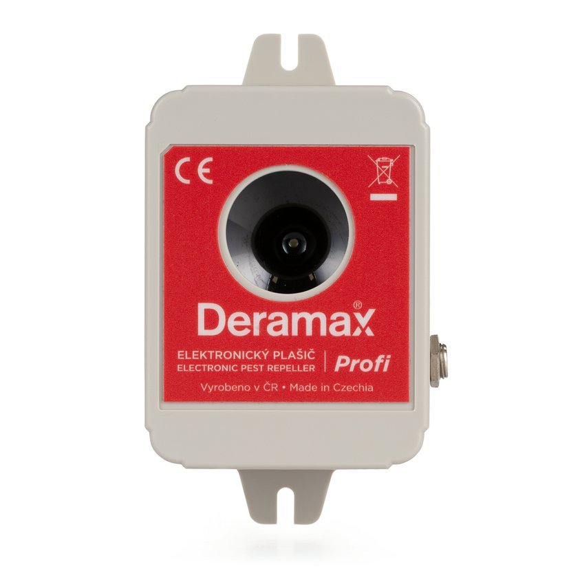 Deramax-Profi - Ultrazvukový plašič (odpudzovač) kún a hlodavcov
