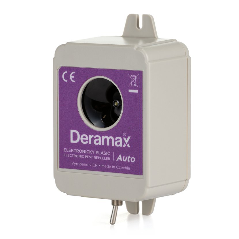 Deramax-Auto - Ultrazvukový plašič (odpudzovač) kún a hlodavcov 
