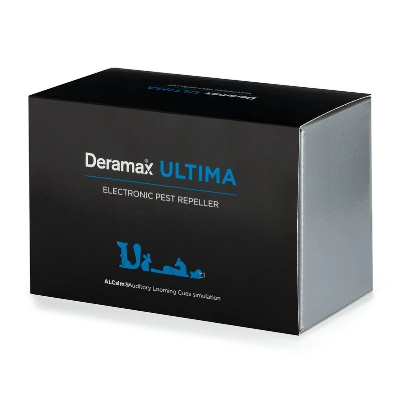 Deramax®-Ultima. Ultrazvukový plašič kún a hlodavcov II. generácia s ALCsim®
